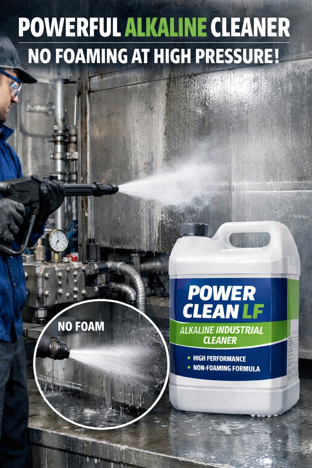 High Jet Spray Cleaner/Degreaser